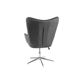 Fotel Lounger 110 Cm- 110 Cm Szary Aksamit*Invicta Interior New