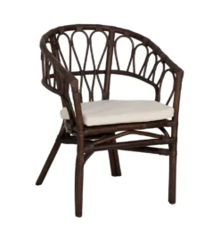 Fotel LULU ratan ciemny brąz*Zona-Design New