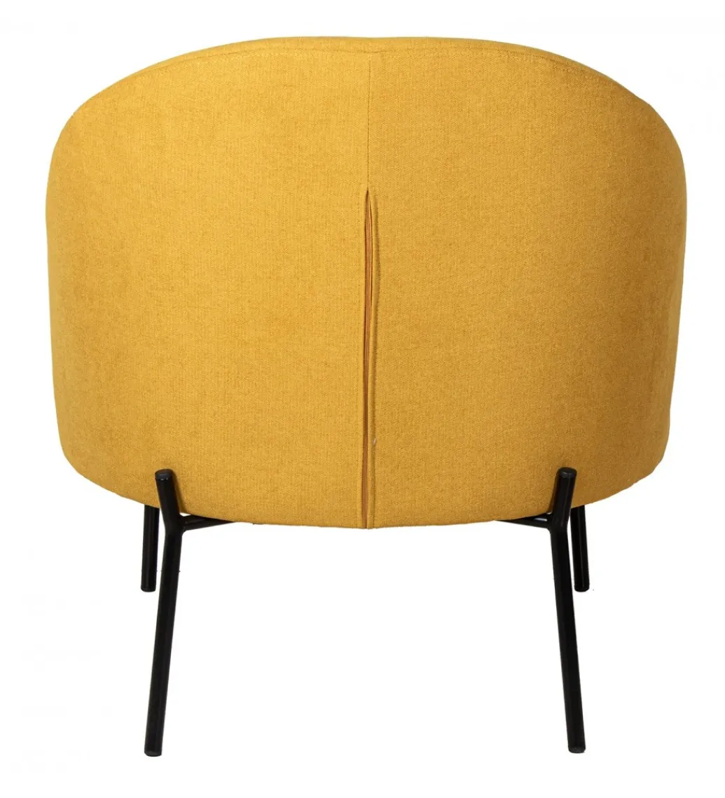 Fotel MESTERO 78 cm musztardowy*Exclusivas Best