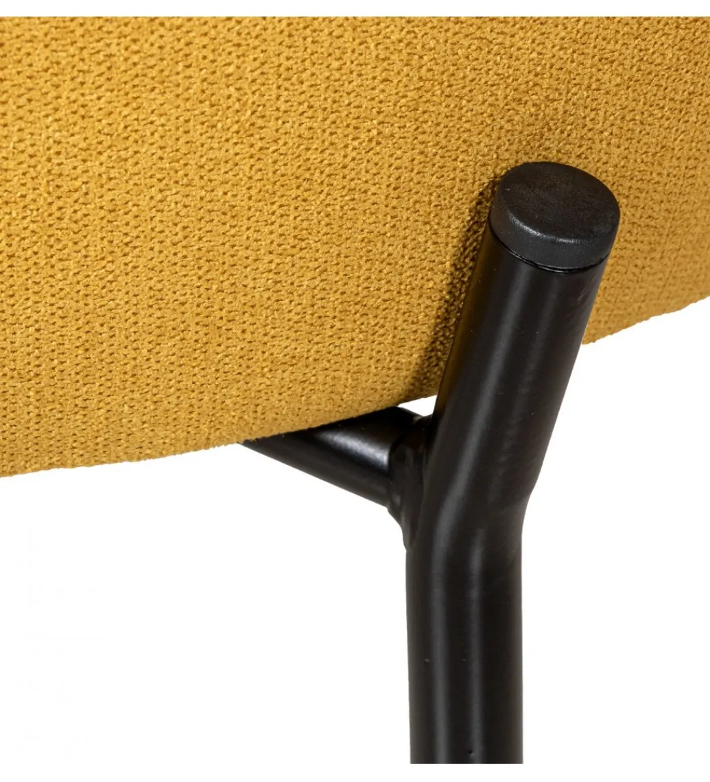 Fotel MESTERO 78 cm musztardowy*Exclusivas Best