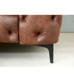 Fotel MODERN BAROCK 120 cm antyczny brąz*Invicta Interior Outlet