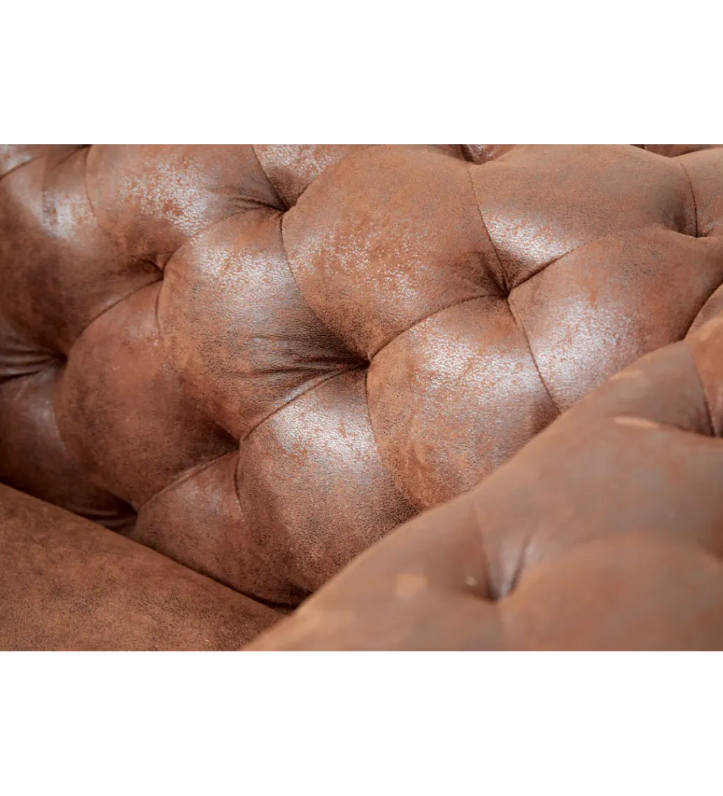 Fotel MODERN BAROCK 120 cm antyczny brąz*Invicta Interior Outlet
