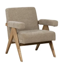 Fotel NAMGAN 85 cm beżowy naturalny*Zona-Design New