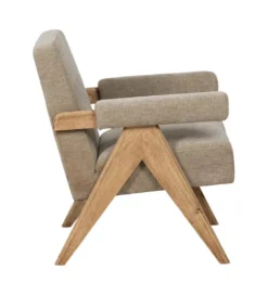 Fotel NAMGAN 85 cm beżowy naturalny*Zona-Design New