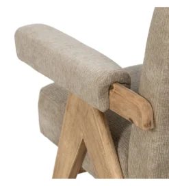 Fotel NAMGAN 85 cm beżowy naturalny*Zona-Design New