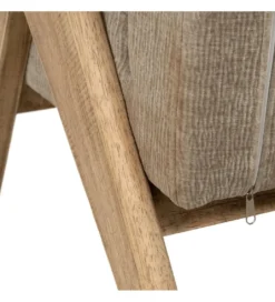 Fotel NAMGAN 85 cm beżowy naturalny*Zona-Design New