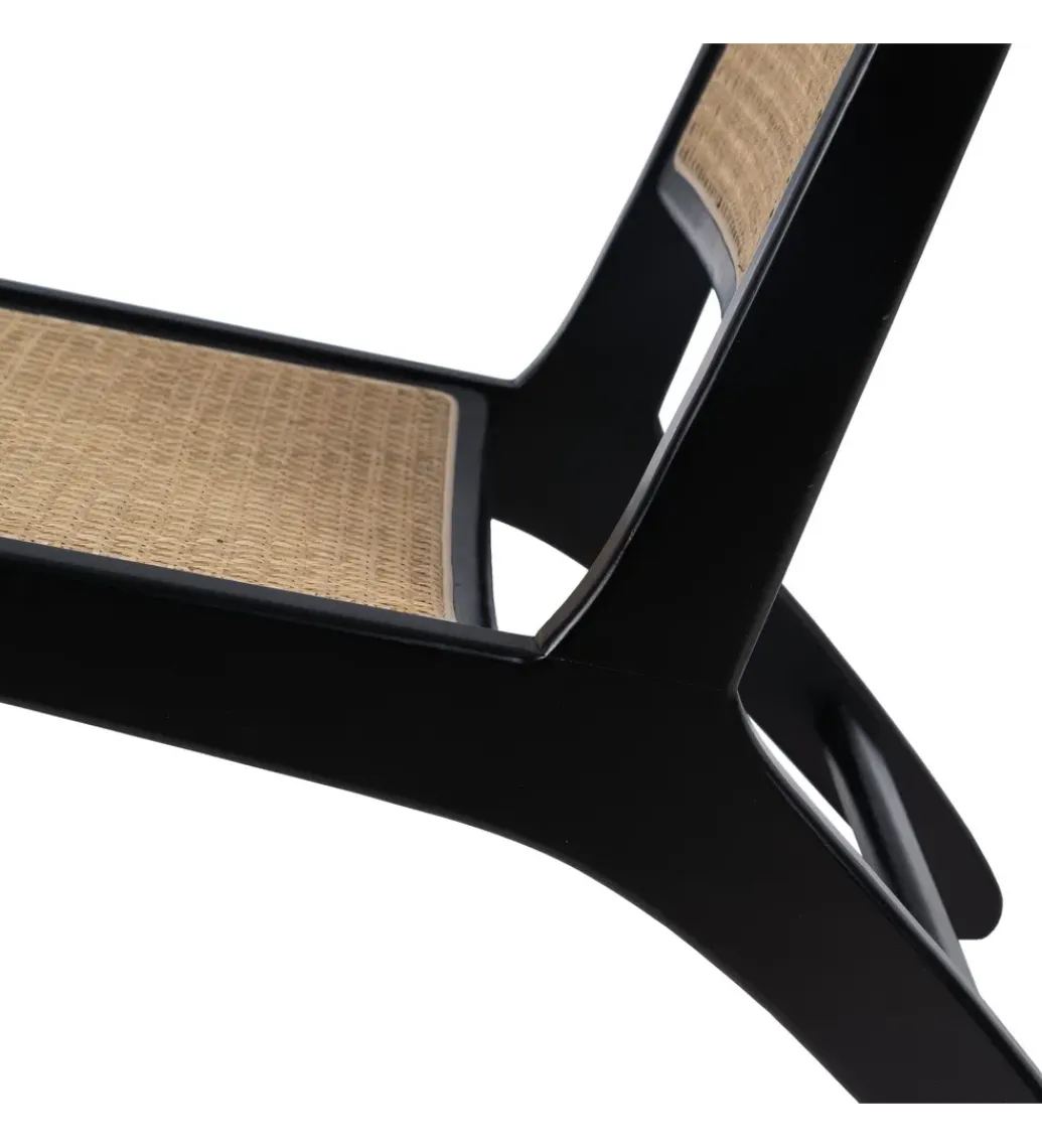 fotel NAMI ratan czarny*Zona-Design Discount