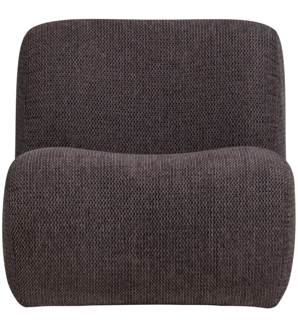 Fotel NOMU chenille antracytowy*WOOOD Outlet