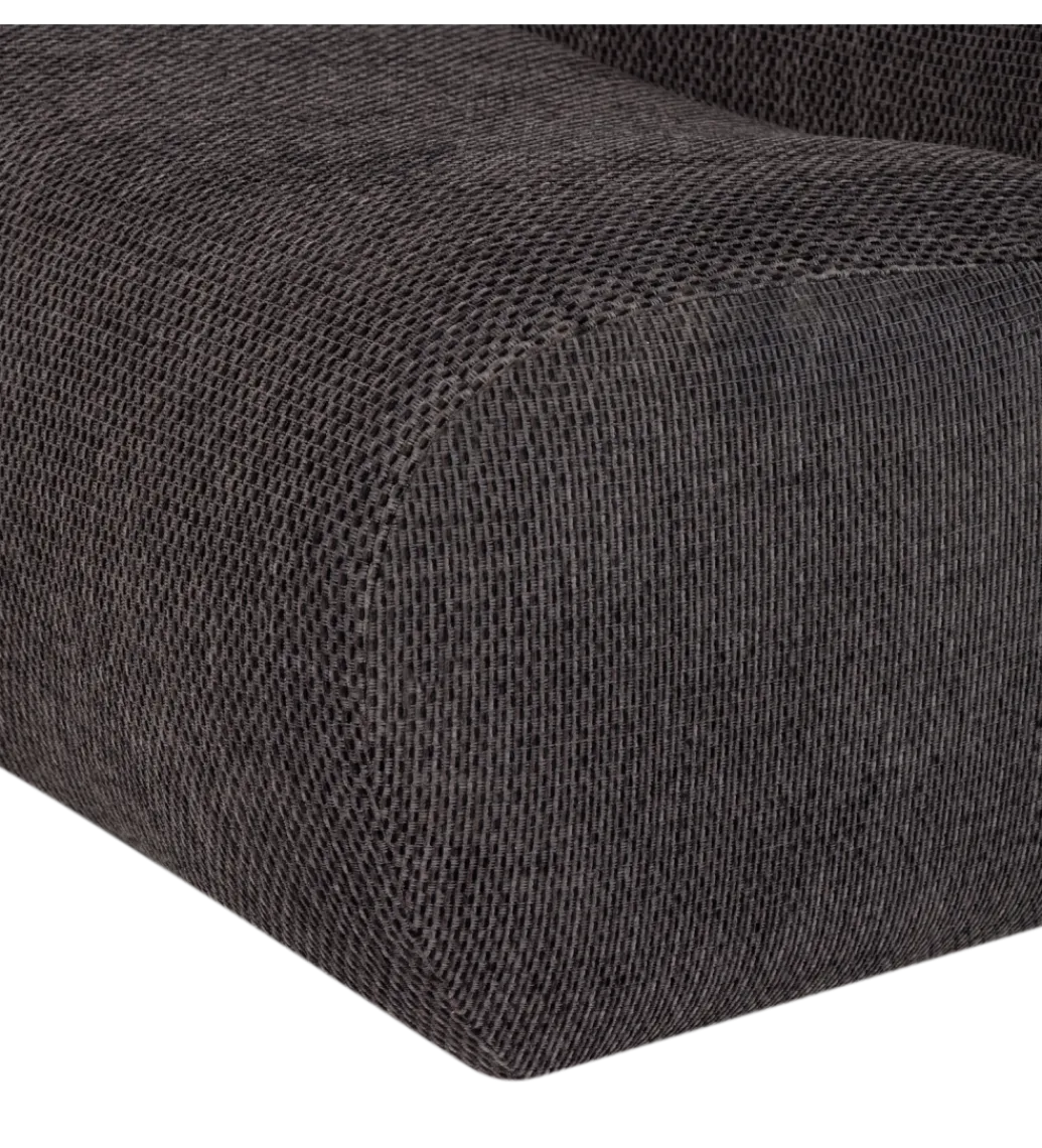 Fotel NOMU chenille antracytowy*WOOOD Outlet