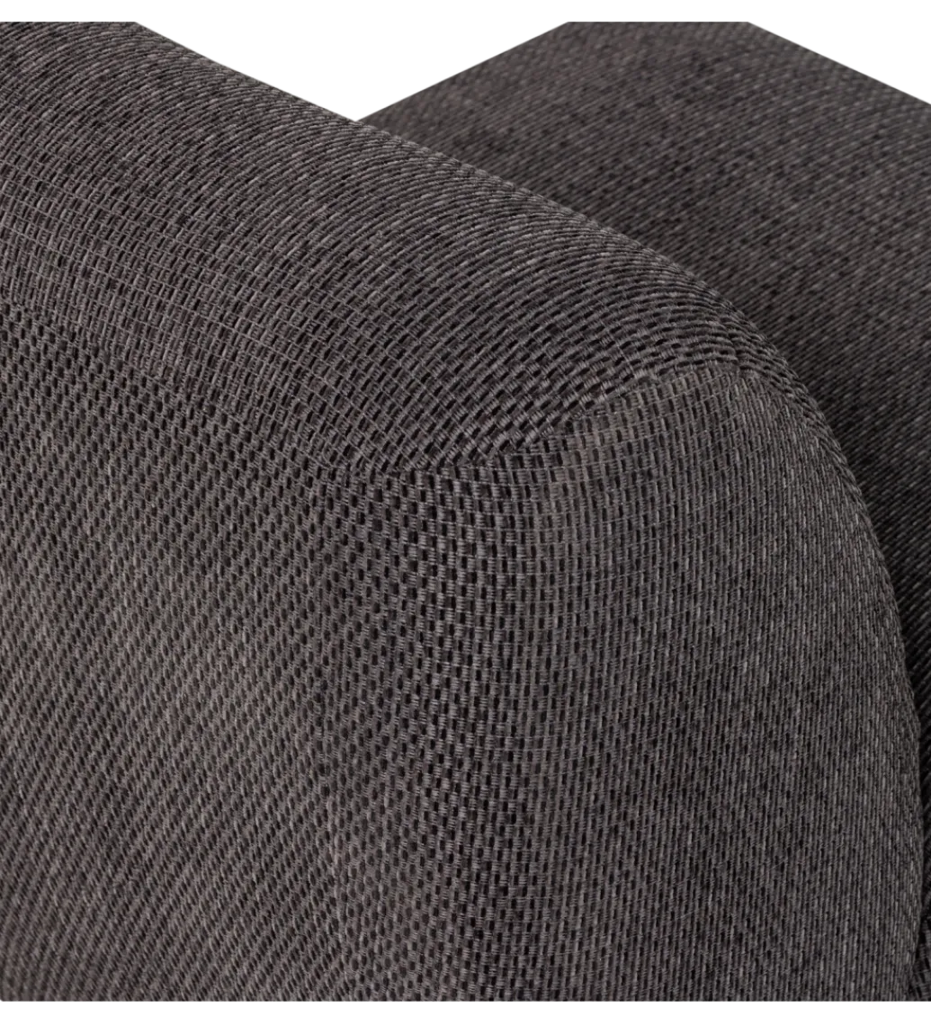 Fotel NOMU chenille antracytowy*WOOOD Outlet
