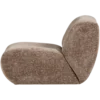 Fotel NOMU velvet jasno brązowy*WOOOD Discount