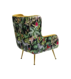 Fotel NONNA JUNGLE 103 cm welur*KARE Online