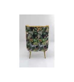 Fotel NONNA JUNGLE 103 cm welur*KARE Online