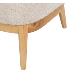 Fotel OAST drewno kauczuk kremowy*Zona-Design Online