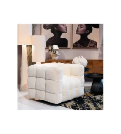 Fotel obrotowy ARMAND 95 cm tapicerowany*KARE Sale
