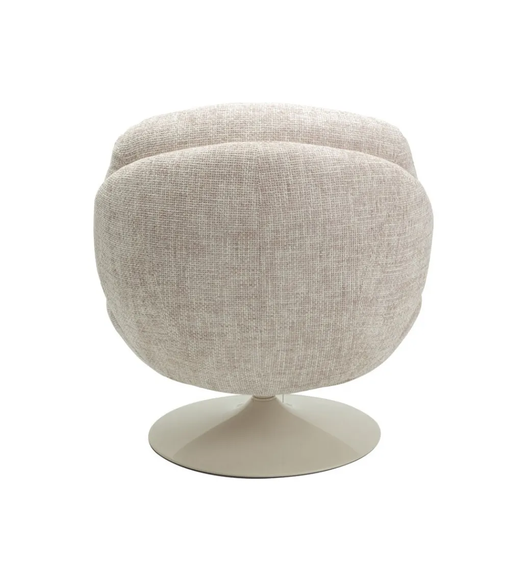 Fotel obrotowy COSY 86 cm beżowy*KARE Discount