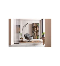 Fotel obrotowy COSY 86 cm szary*KARE Clearance