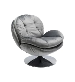 Fotel obrotowy COSY 86 cm szary*KARE Clearance