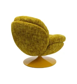 Fotel obrotowy COSY 86 cm żółty*KARE Hot