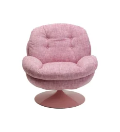 Fotel obrotowy COSY różowy*KARE Discount