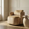 Fotel obrotowy GIRATORIO 66 cm beżowy*Zona-Design Sale