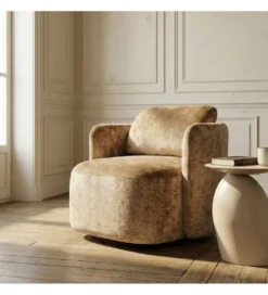 Fotel obrotowy GIRATORIO 66 cm beżowy*Zona-Design Sale