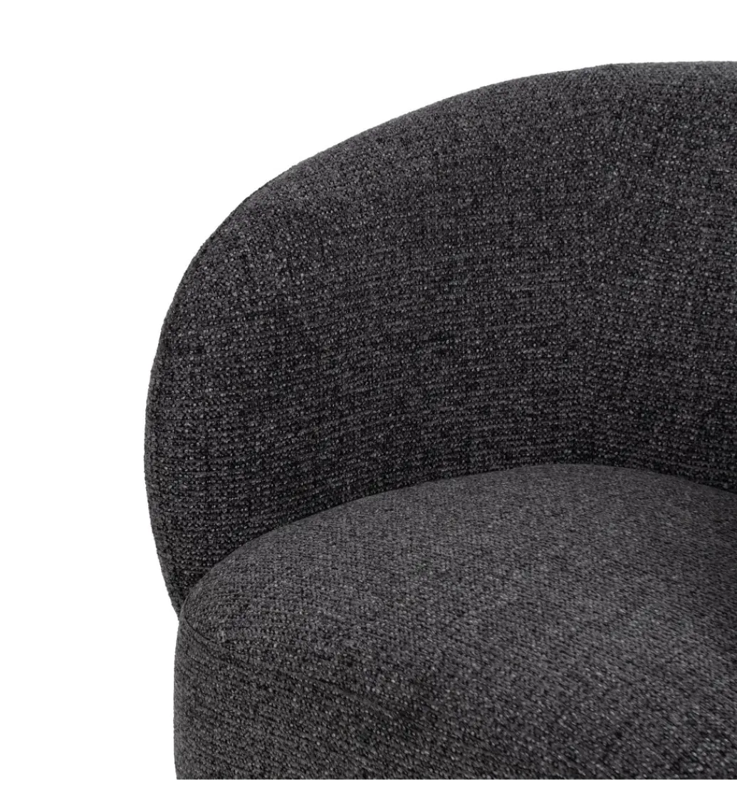 Fotel obrotowy GIRATORIO 77 cm czarny*Zona-Design Outlet
