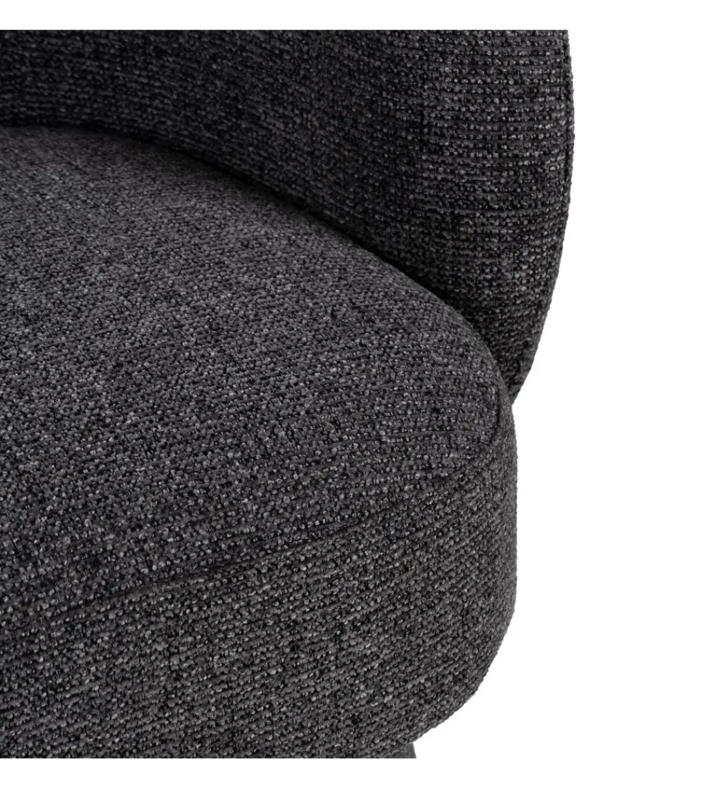 Fotel obrotowy GIRATORIO 77 cm czarny*Zona-Design Outlet