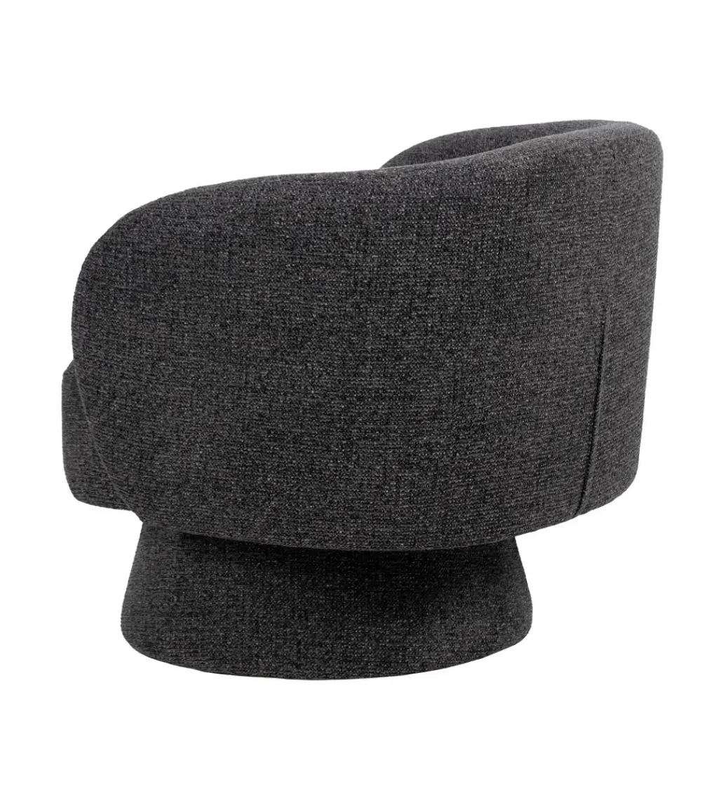 Fotel obrotowy GIRATORIO 77 cm czarny*Zona-Design Outlet