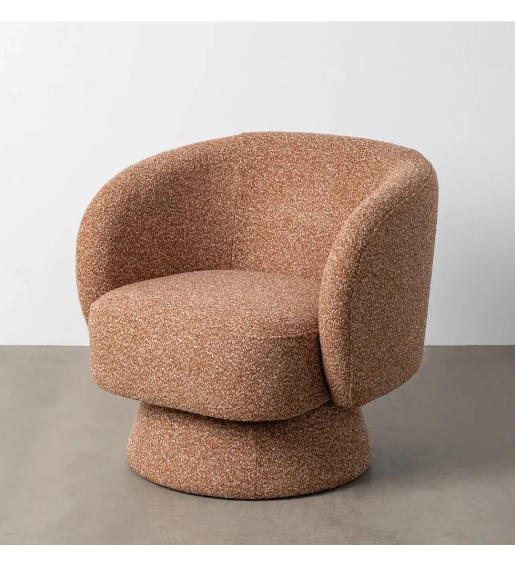 Fotel obrotowy GIRATORIO 77 cm łososiowy*Zona-Design Sale