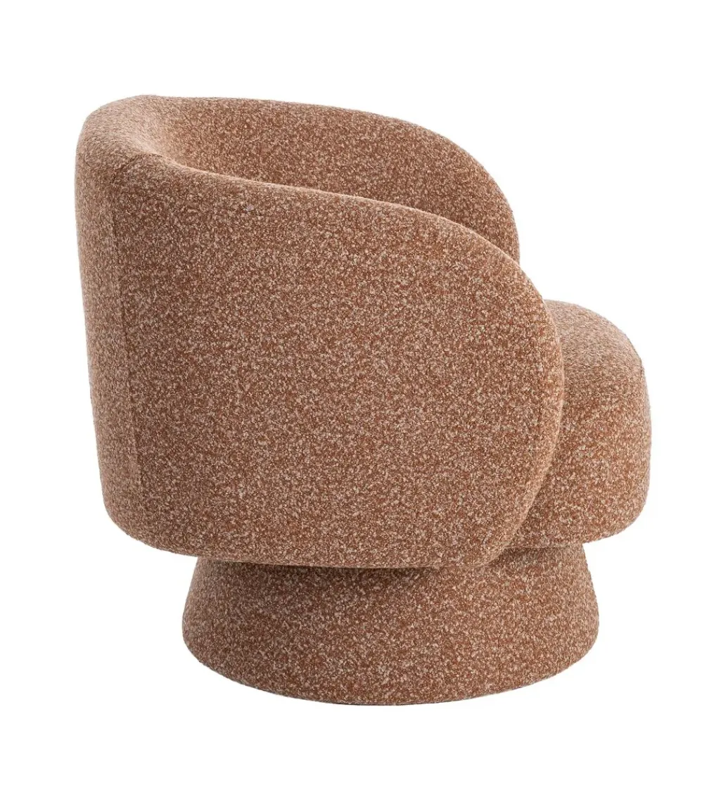 Fotel obrotowy GIRATORIO 77 cm łososiowy*Zona-Design Sale