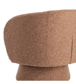 Fotel obrotowy GIRATORIO 77 cm łososiowy*Zona-Design Sale