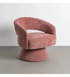 Fotel obrotowy GIRATORIO 72 cm różowy*Zona-Design Hot