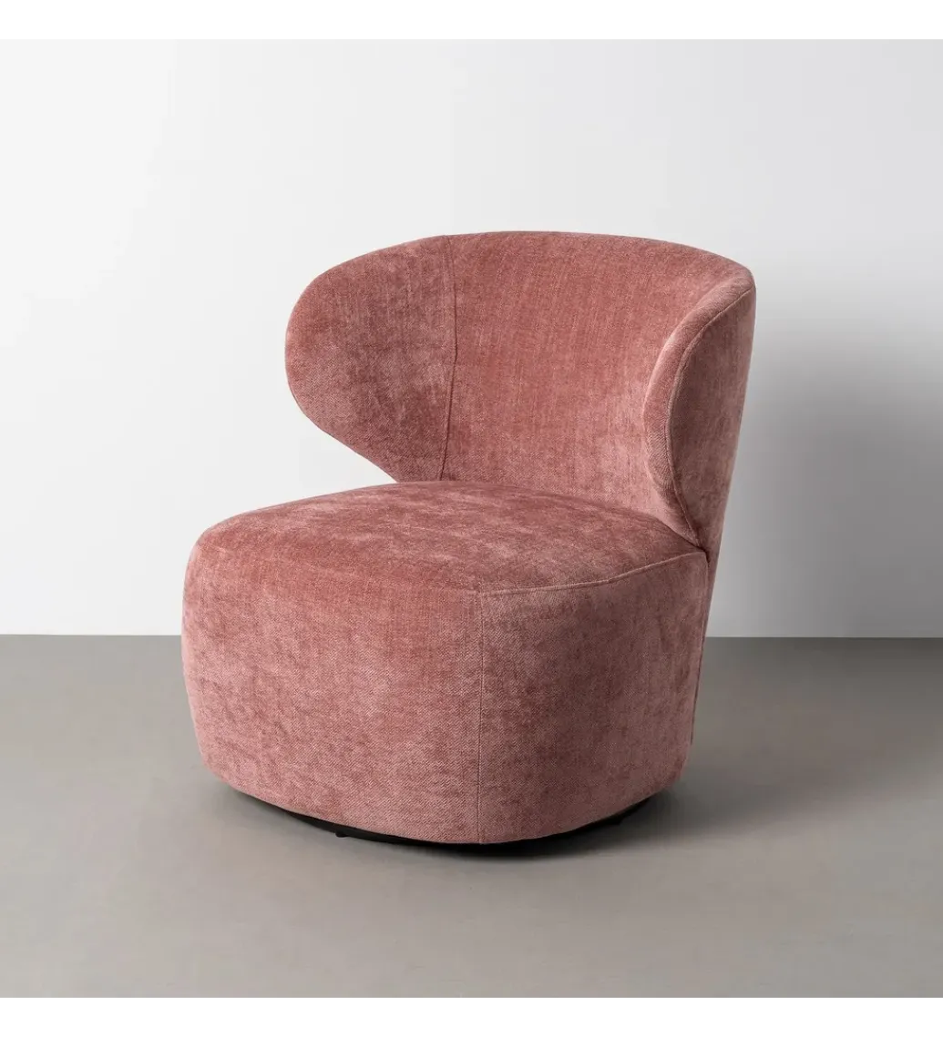 Fotel obrotowy GIRATORIO 74 cm różowy*Zona-Design Online