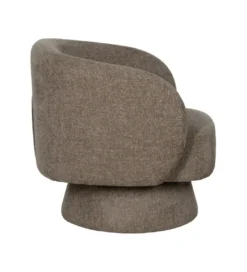 Fotel obrotowy GIRATORIO 77 cm taupe beżowy*Zona-Design Clearance