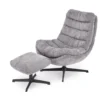 Fotel obrotowy OLYMPIC 94 cm szary*Halmar Clearance