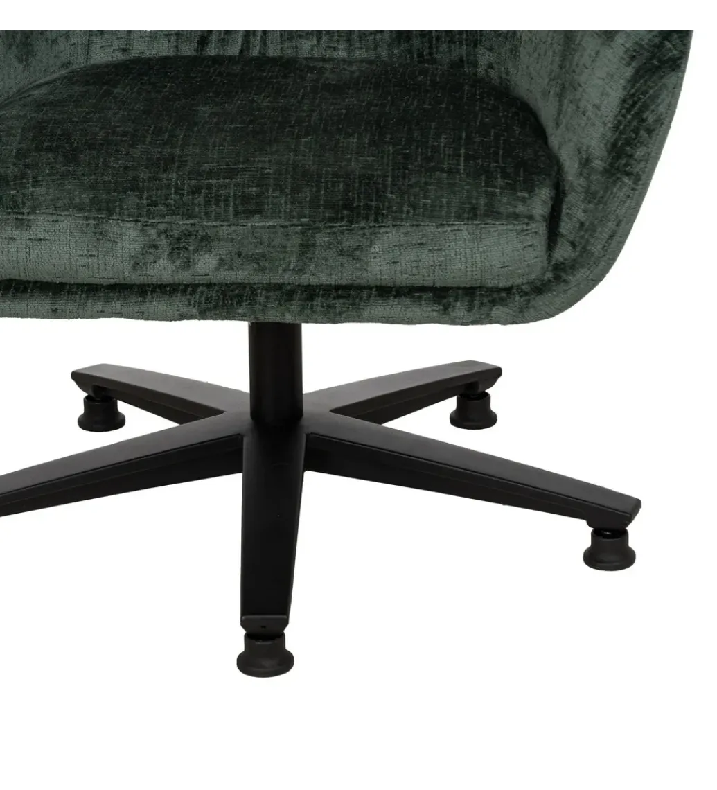 Fotel obrotowy REVOLVING 104 cm zielony*Zona-Design Discount