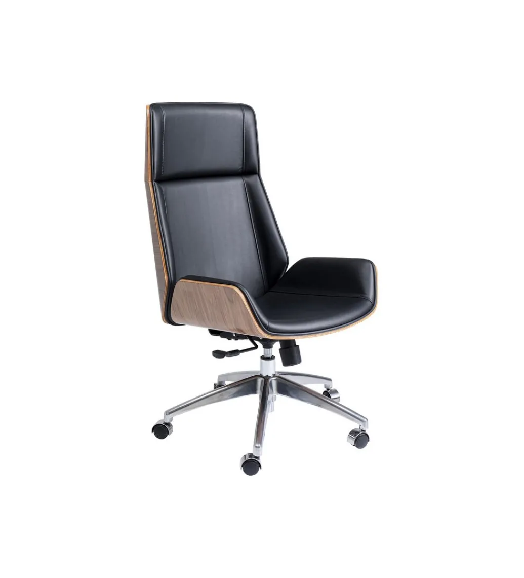 Fotel obrotowy ROUVEN 120 cm czarny*KARE Hot