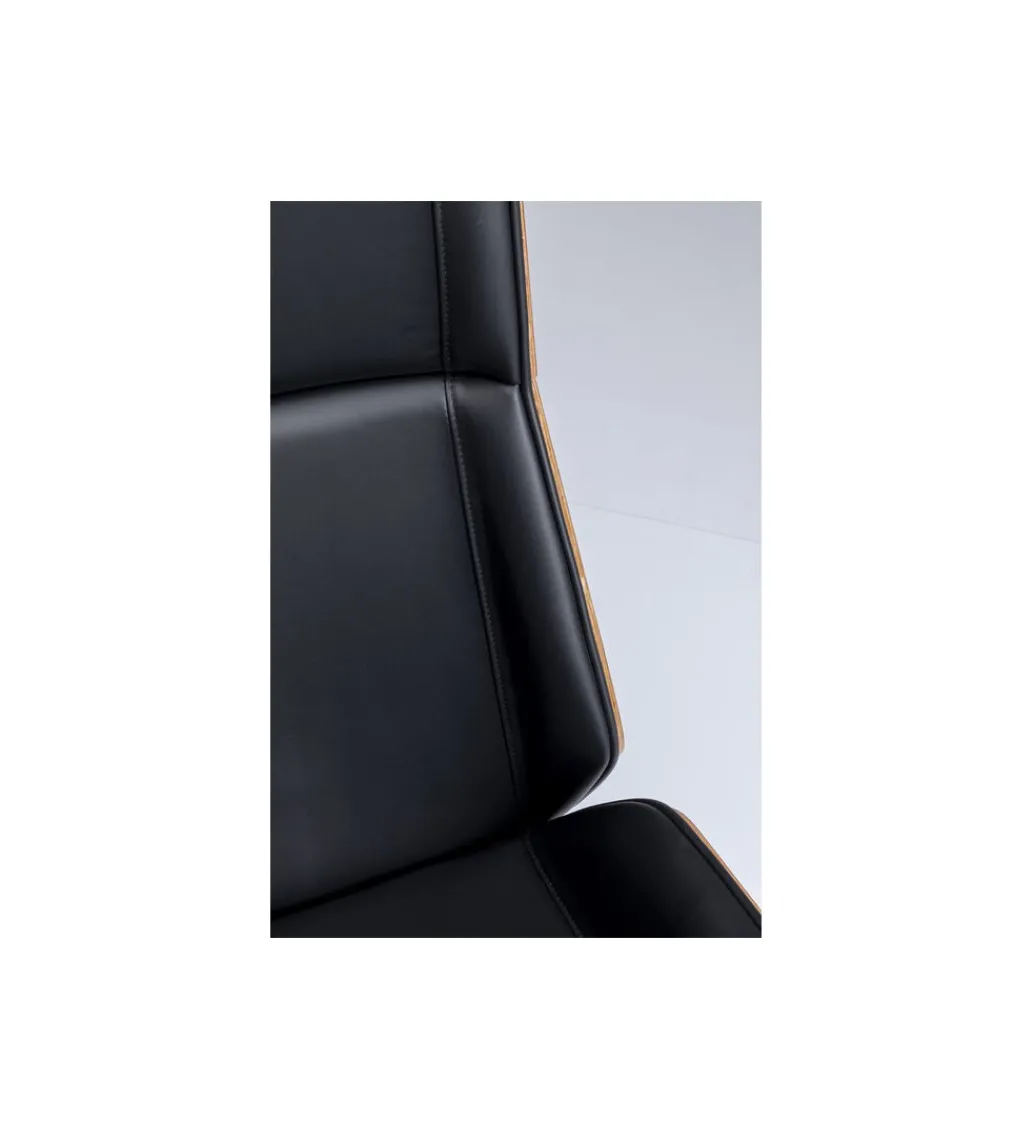 Fotel obrotowy ROUVEN 120 cm czarny*KARE Hot