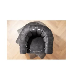 Fotel obrotowy 360 stopni LINO 103 cm ciemnoszary*Invicta Interior Outlet