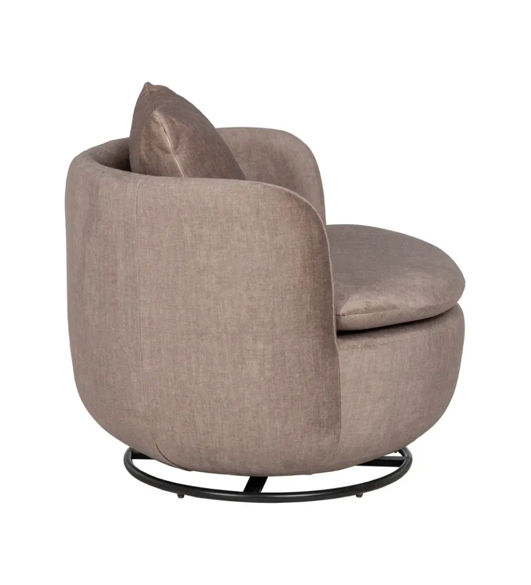 Fotel obrotowy SUMUTN 84 cm taupe*Zona-Design Discount