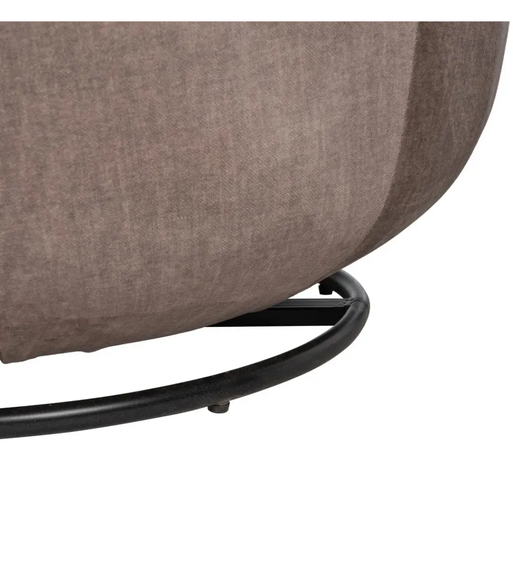 Fotel obrotowy SUMUTN 84 cm taupe*Zona-Design Discount