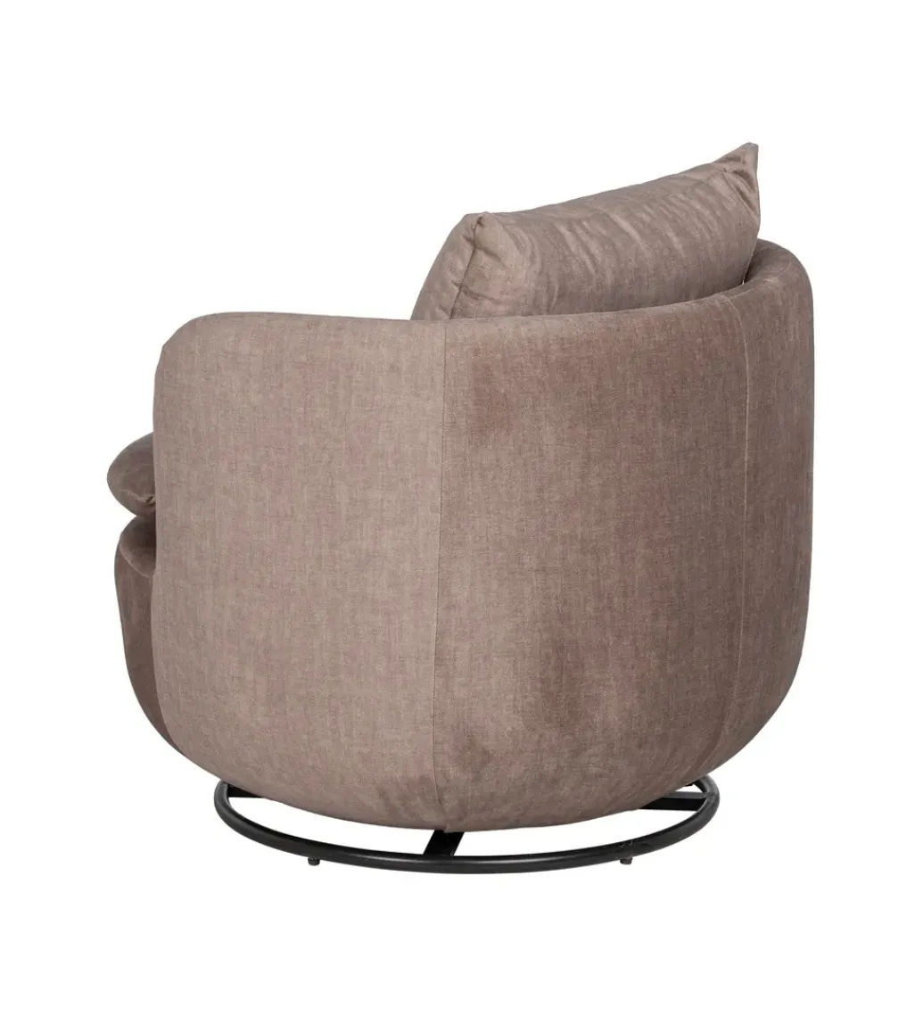 Fotel obrotowy SUMUTN 84 cm taupe*Zona-Design Discount