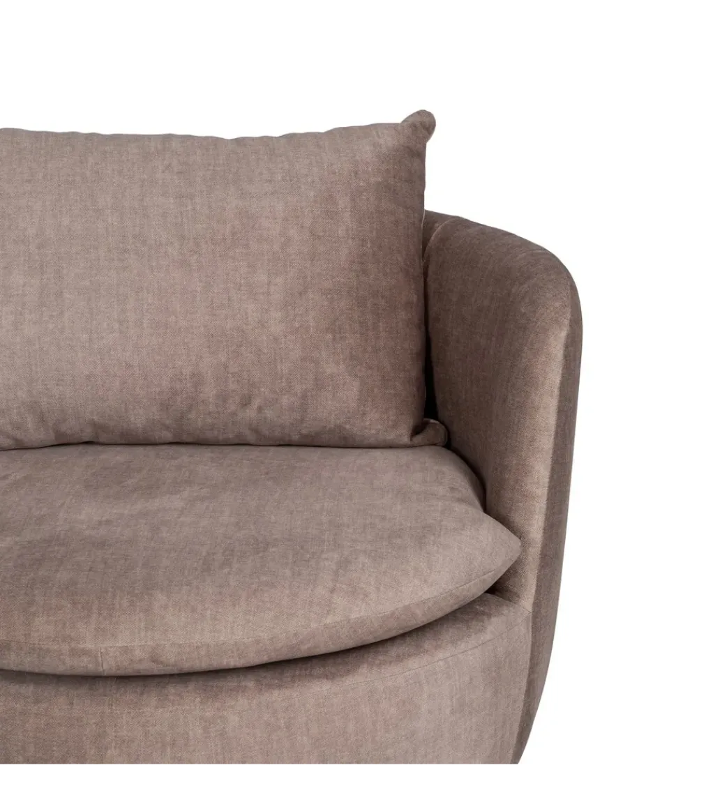 Fotel obrotowy SUMUTN 84 cm taupe*Zona-Design Discount
