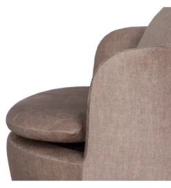 Fotel obrotowy SUMUTN 84 cm taupe*Zona-Design Discount