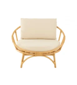 Fotel ogrodowy KILA 98 cm naturalny*J-Line Clearance