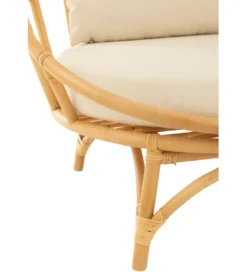 Fotel ogrodowy KILA 98 cm naturalny*J-Line Clearance