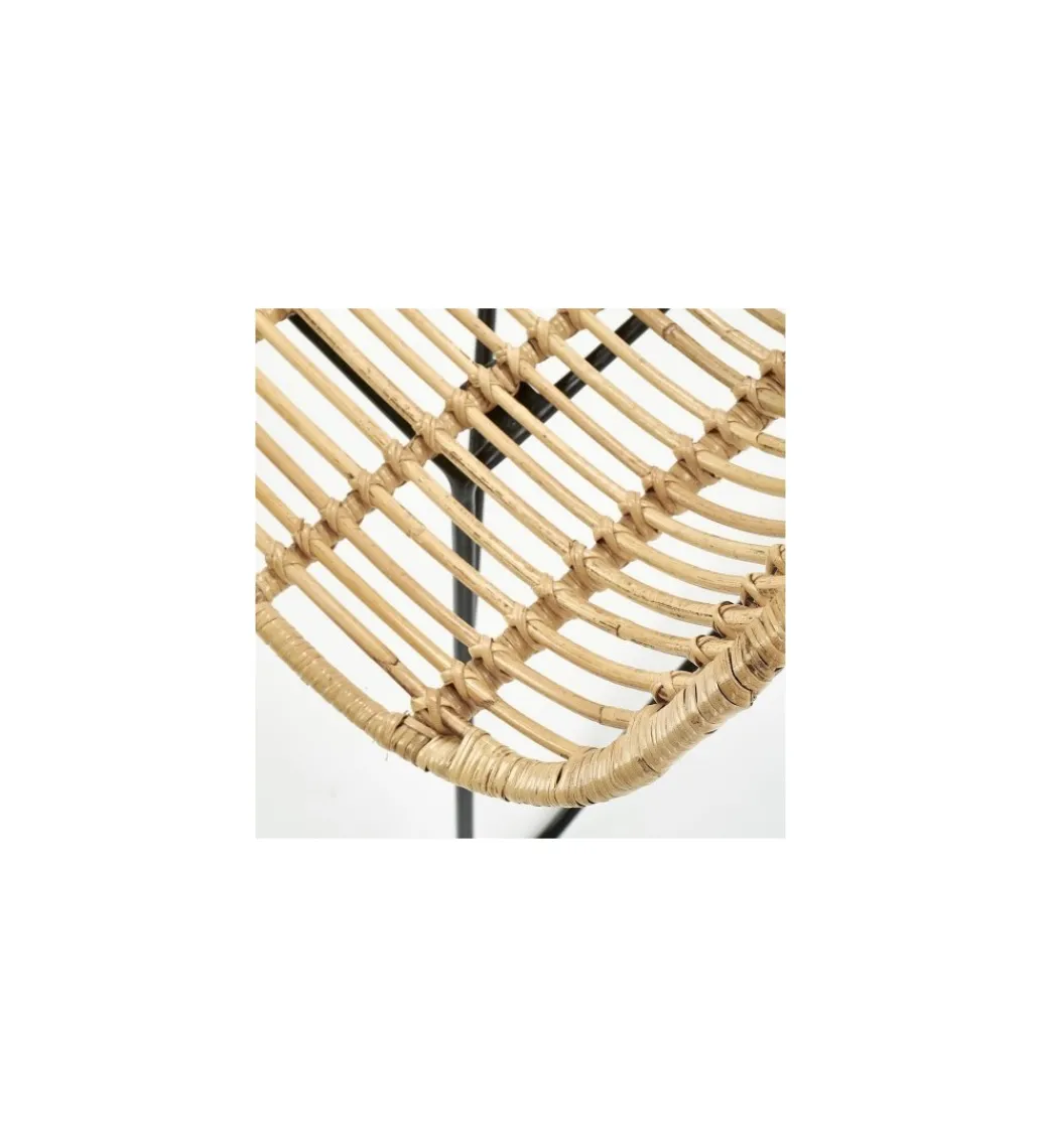 Fotel ogrodowy rattanowy INDIANA naturalny*Halmar New