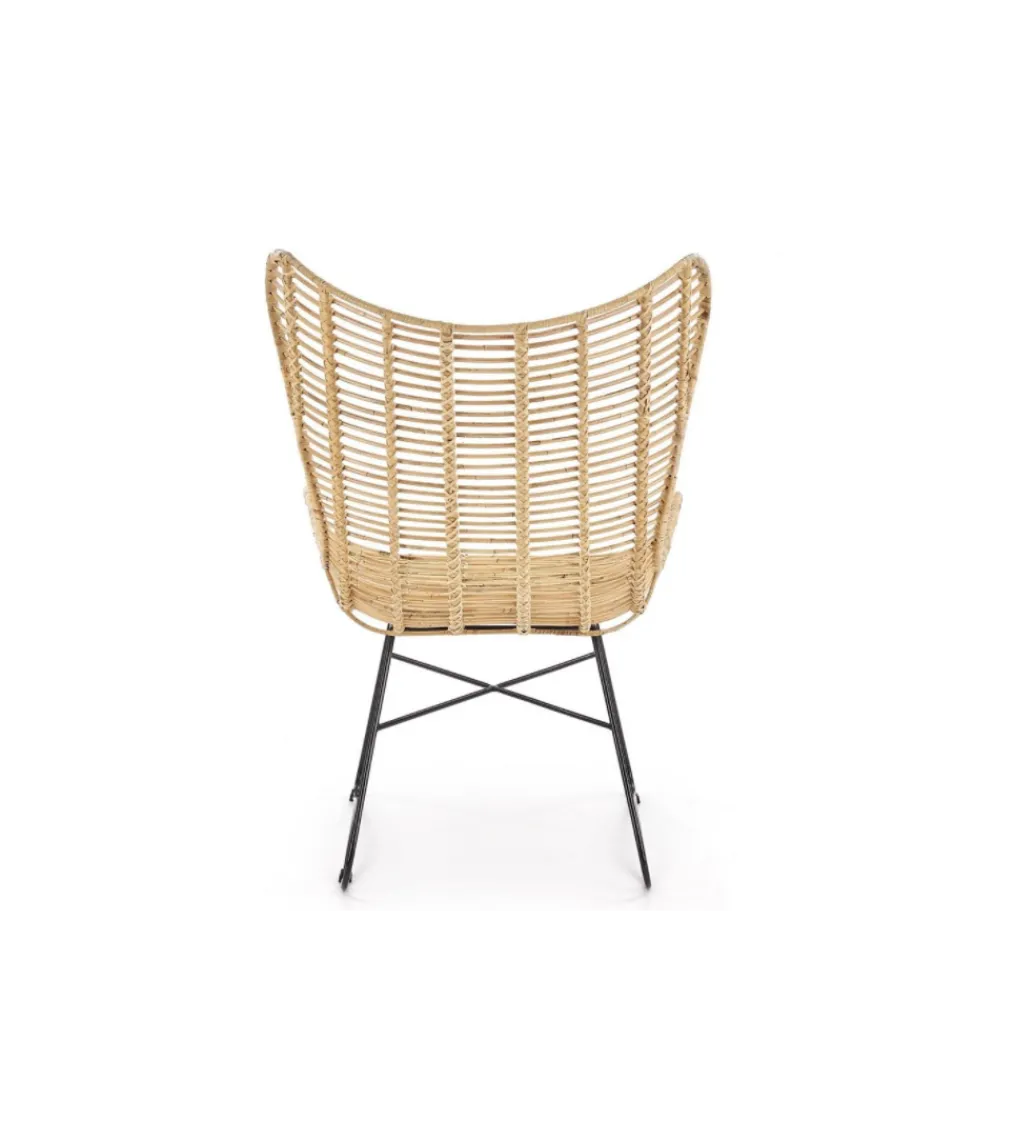 Fotel ogrodowy rattanowy INDIANA naturalny*Halmar New