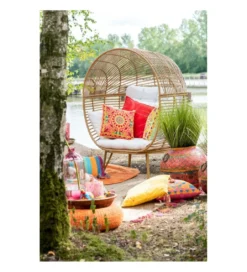 Fotel ogrodowy SUMMER ELIPSA Naturalny*J-Line Discount